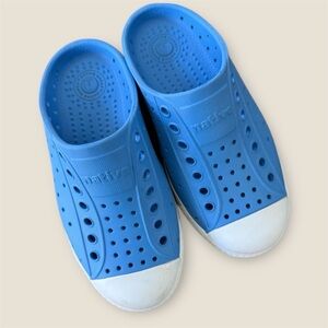Native Kids Blue Slip-On Shoes